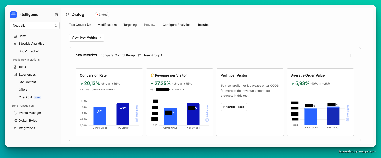 Résultats test Dialog IA